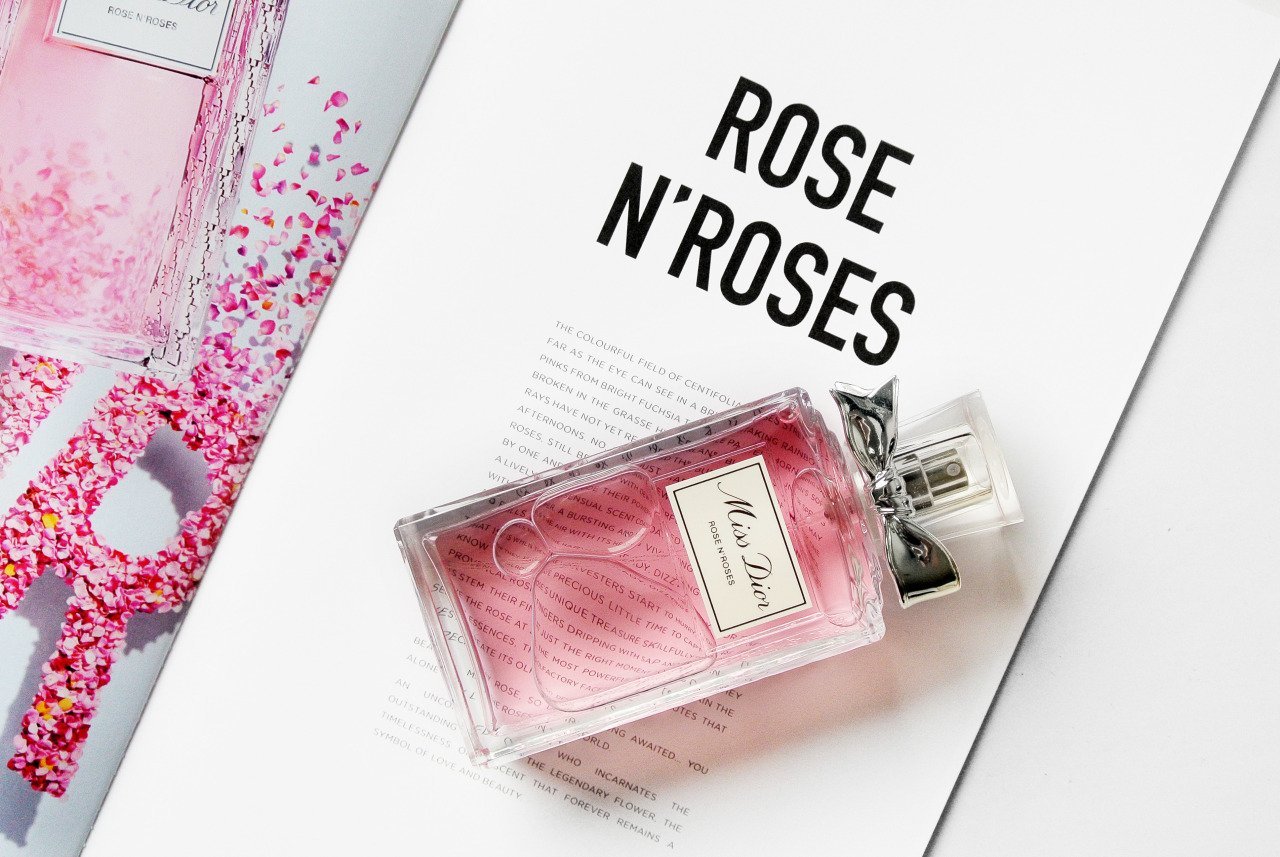 Dior rose n online roses advert