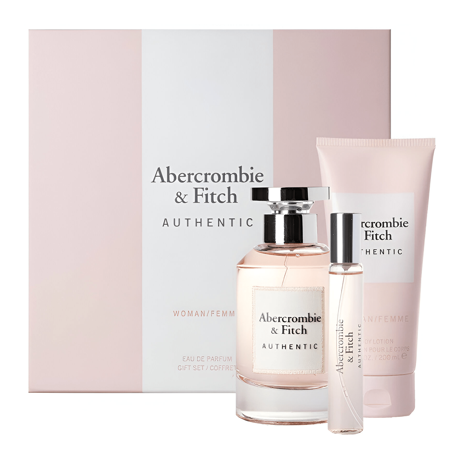 Abercrombie & Fitch Authentic EDP Body Lotion Set for Women | My Perfume Shop