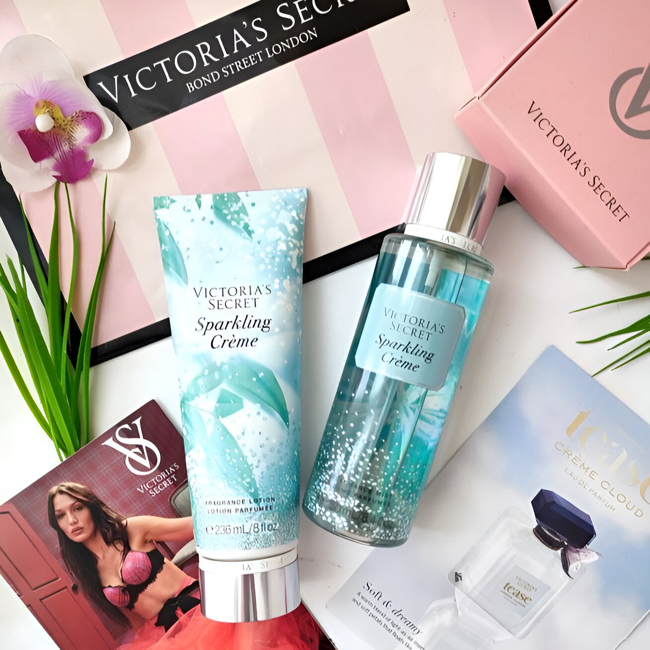 Victoria’s Secret shops Sprakling Crème Fragrance Set