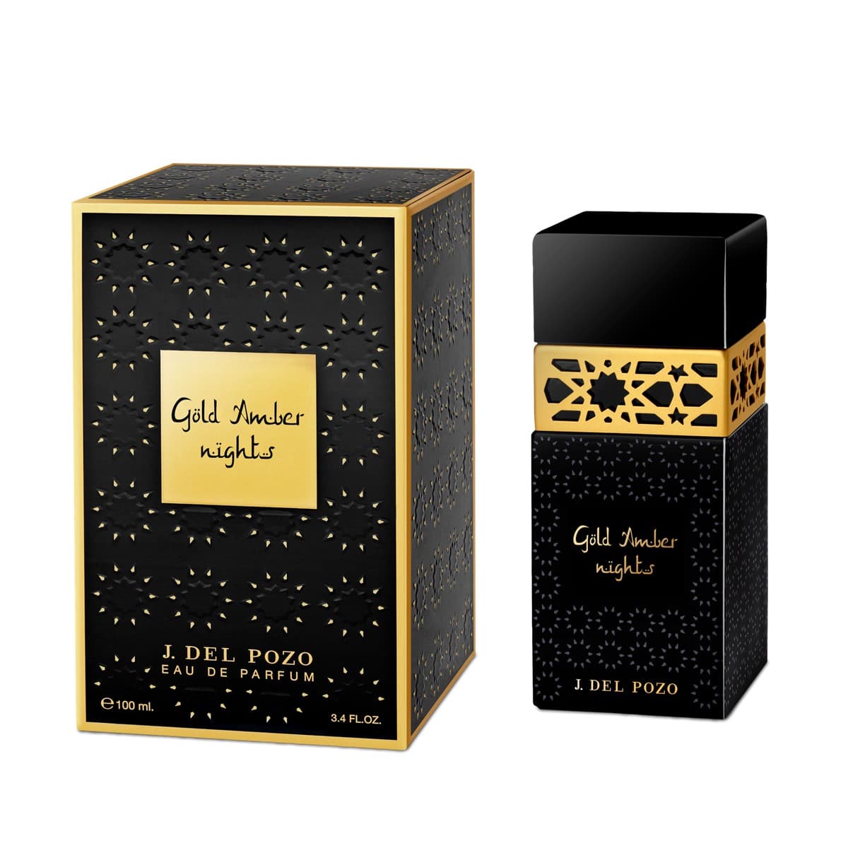 Jesus Del Pozo Gold Amber Nights EDP | My Perfume Shop