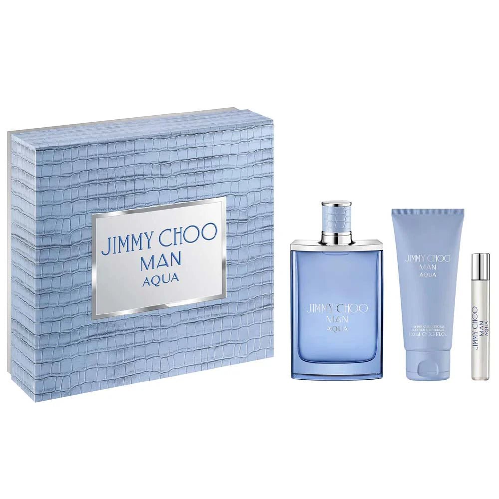 Jimmy Choo Man Aqua EDT & Shower Gel Set For Men | My Perfume Shop