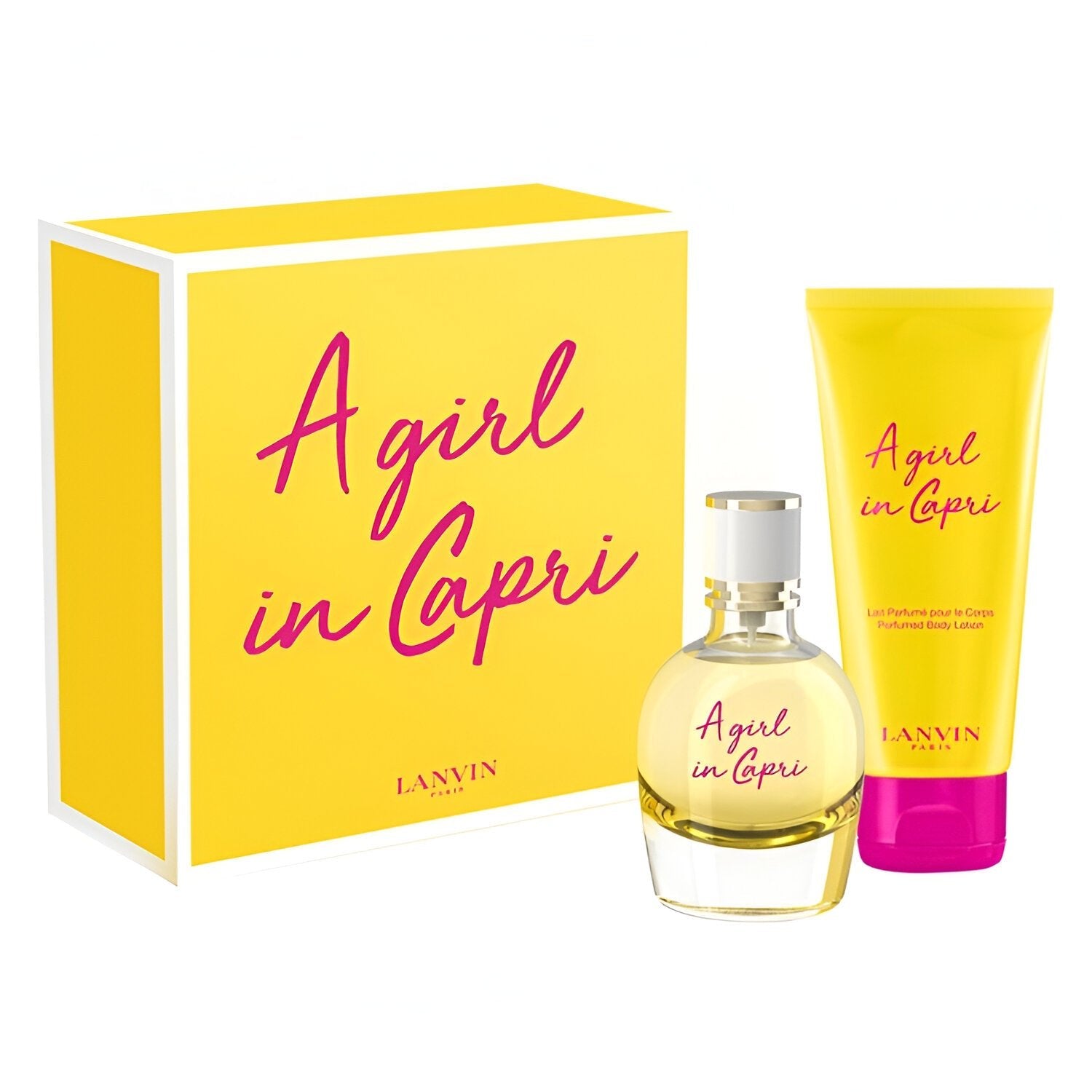 Lanvin A Girl in Capri EDT Body Lotion Set for Women | My Perfume Shop