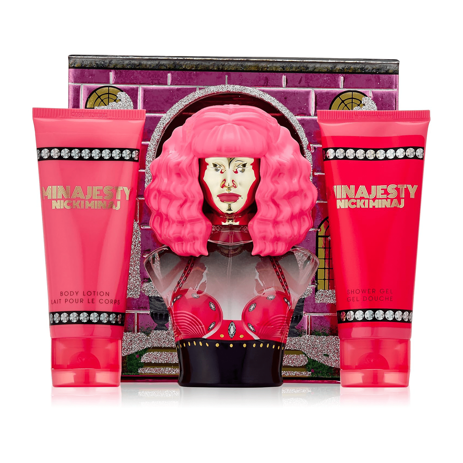 Nicki Minaj Minajesty EDP Body Lotion & Shower Gel Set for Women | My Perfume Shop