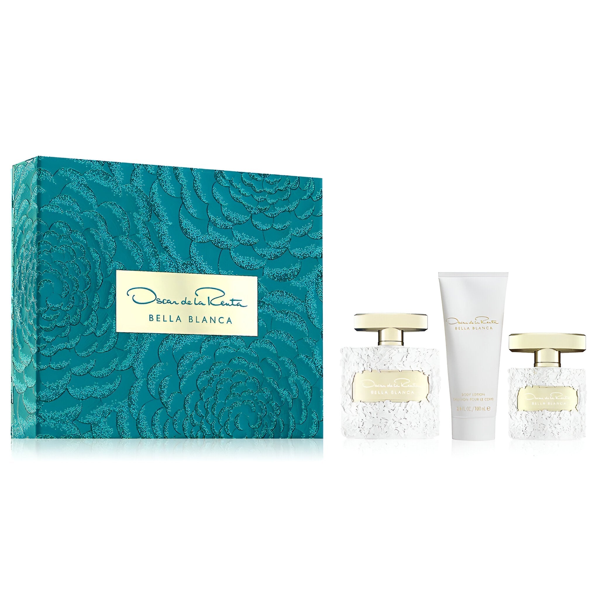 Oscar De La Renta Bella Blanca EDP Body Lotion Set for Women | My Perfume Shop