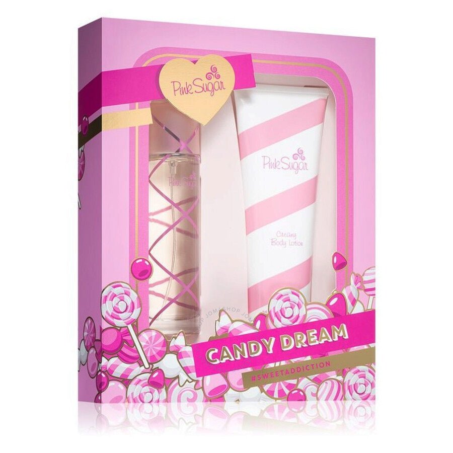 Aquolina Pink Sugar Candy Dream Sweet Addiction EDT Set | My Perfume Shop Australia