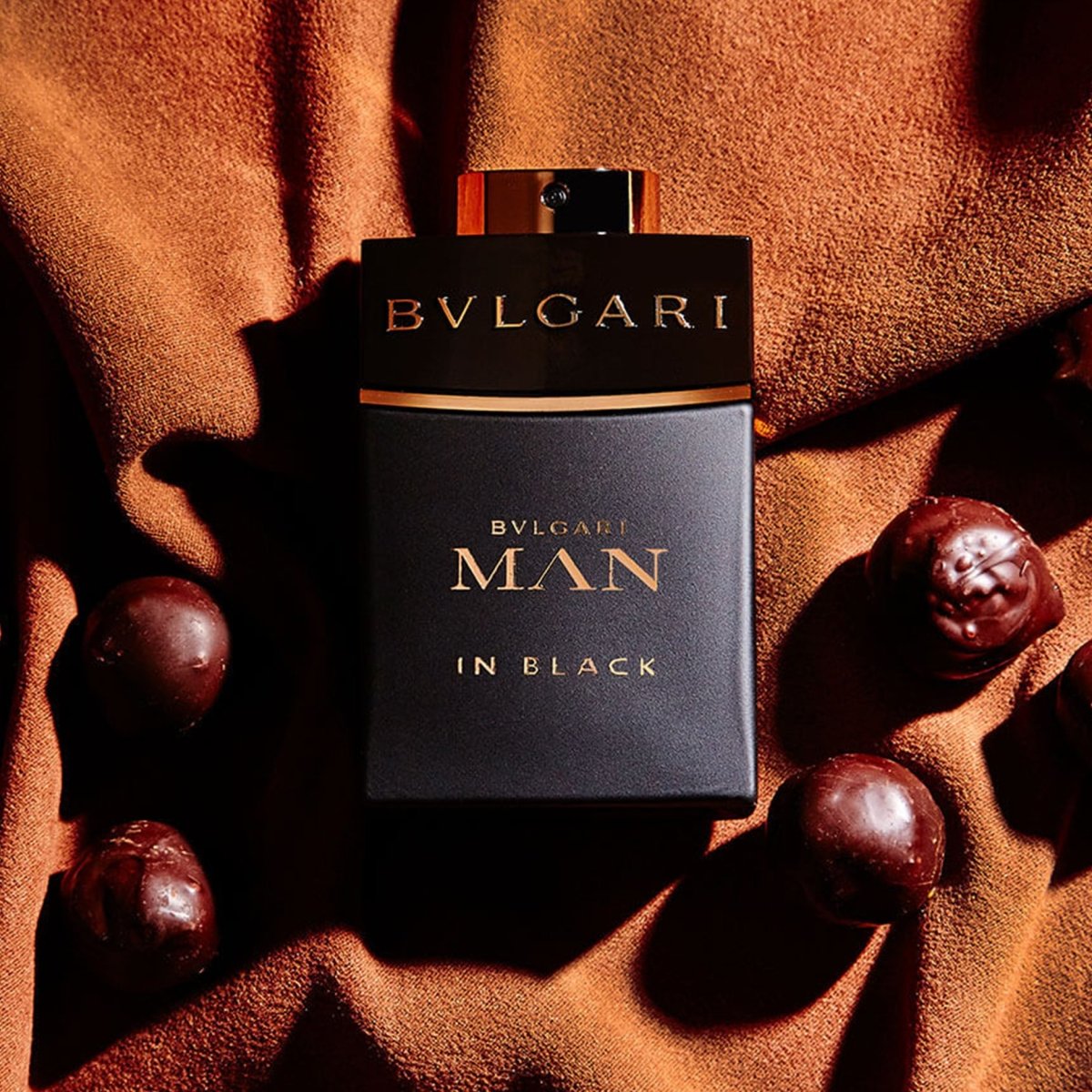 Bvlgari man in shop black perfume shop