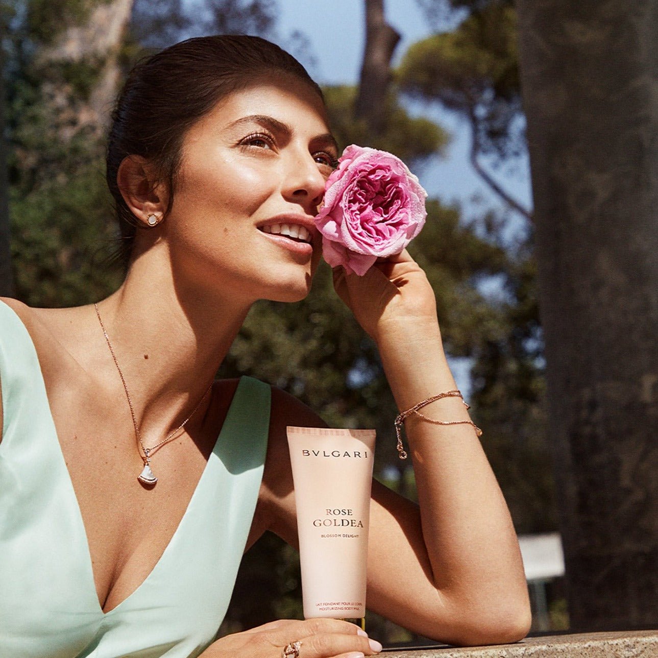 Bvlgari rose goldea body milk sale