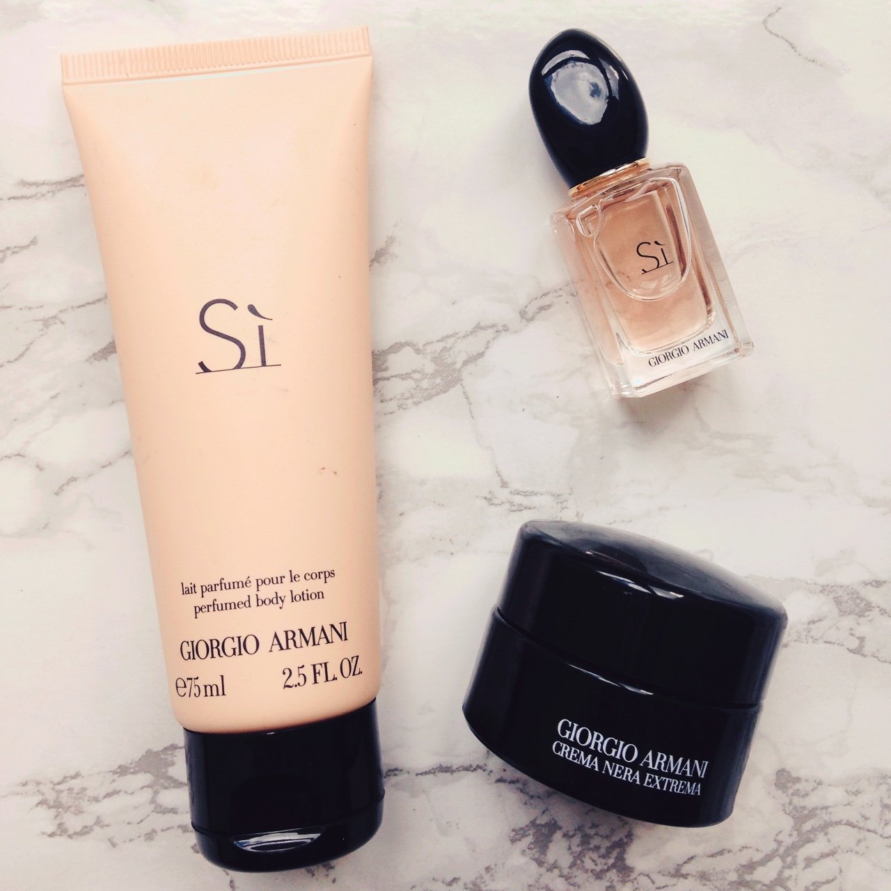 Shop Giorgio Armani Si Body Lotion in Australia