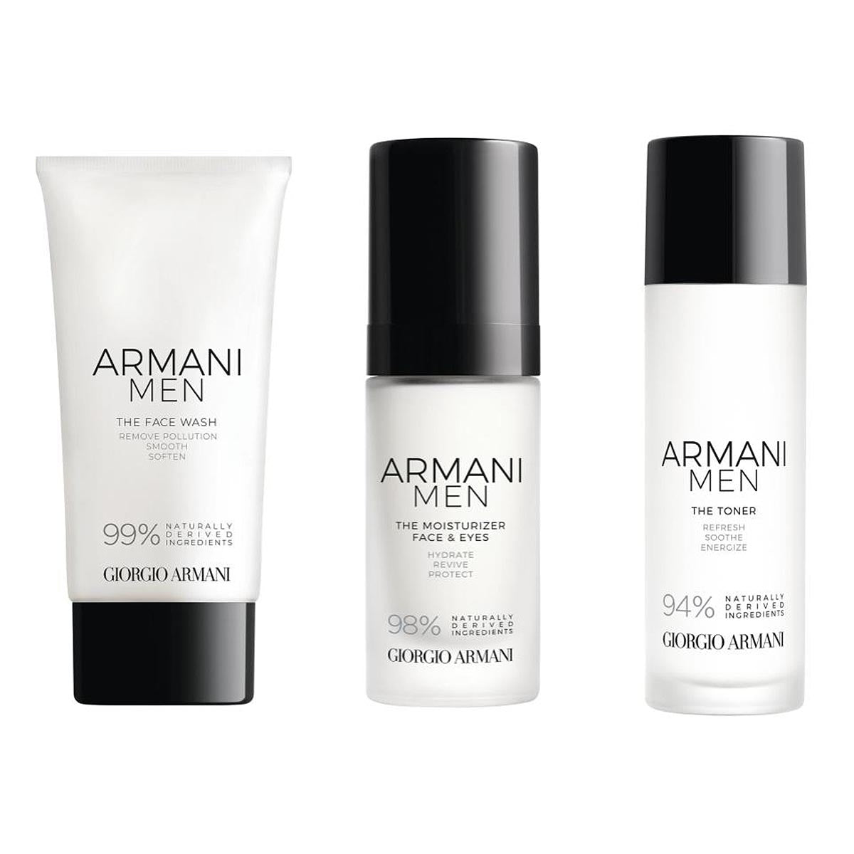 Shop Giorgio Armani Men Skincare Travel Kit in Australia