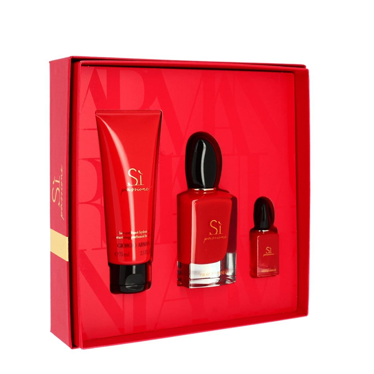 Giorgio Armani Si outlets Passione Perfume Lotion Gift Set