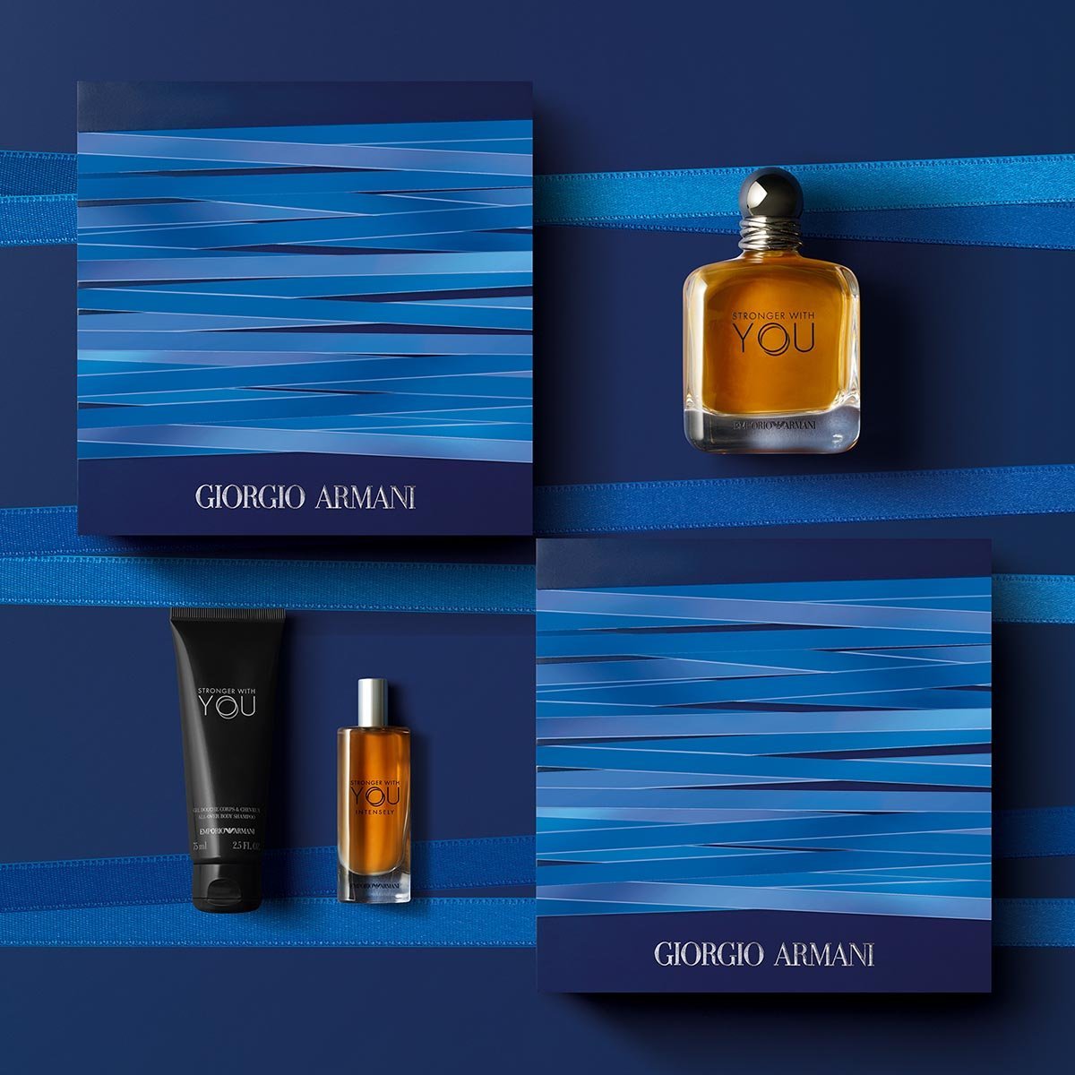 Shop Giorgio Armani Stronger With You Intensely EDP Gift Set in