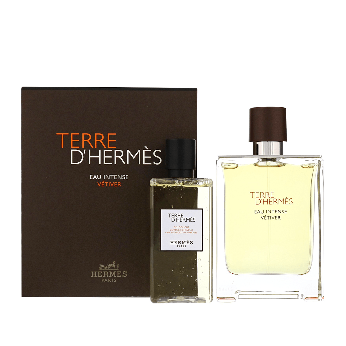 HERMÈS Terre d'Hermès Eau Intense Vetiver Shower Set - My Perfume Shop Australia