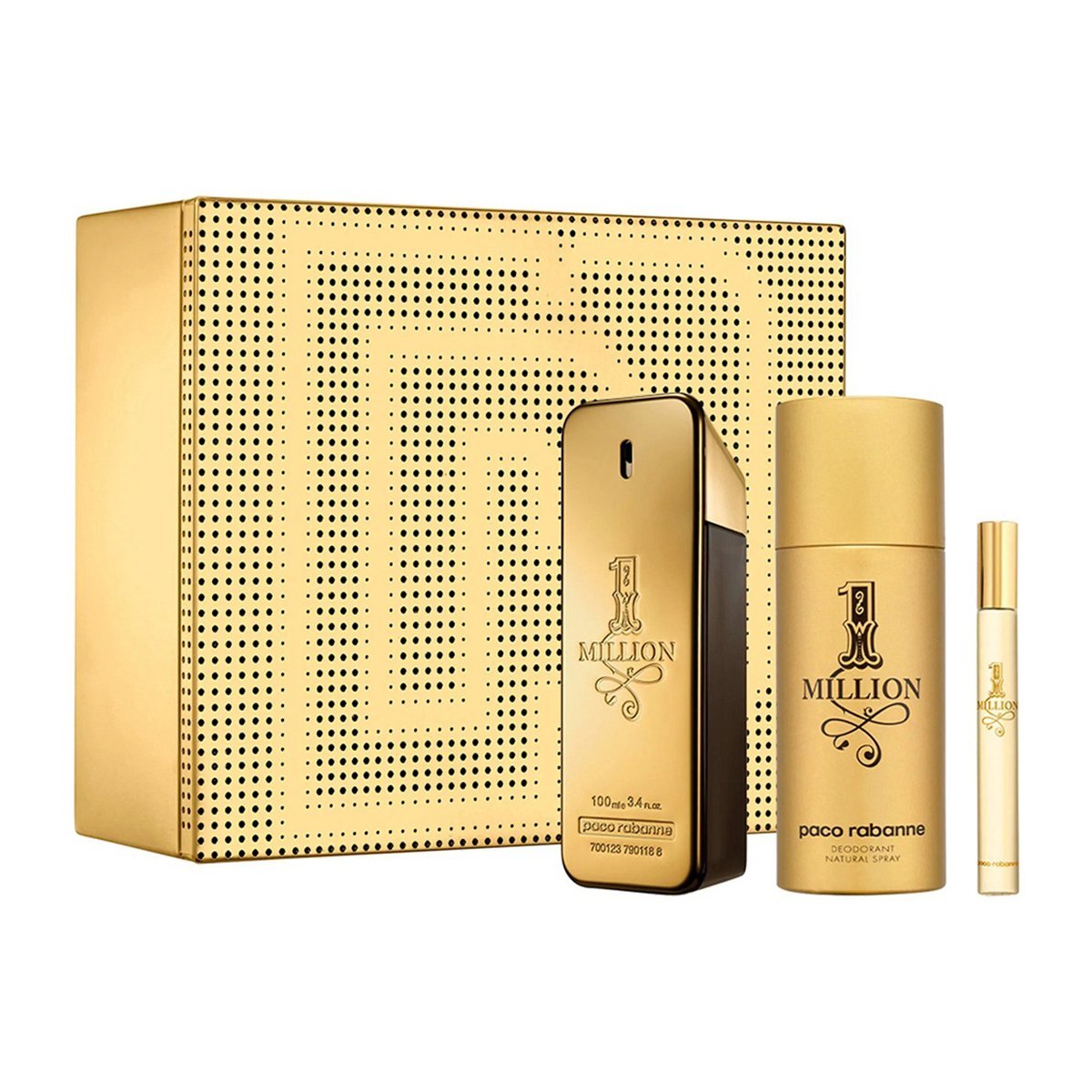 Shop Paco Rabanne 1 Million Deluxe Gift Set For Men