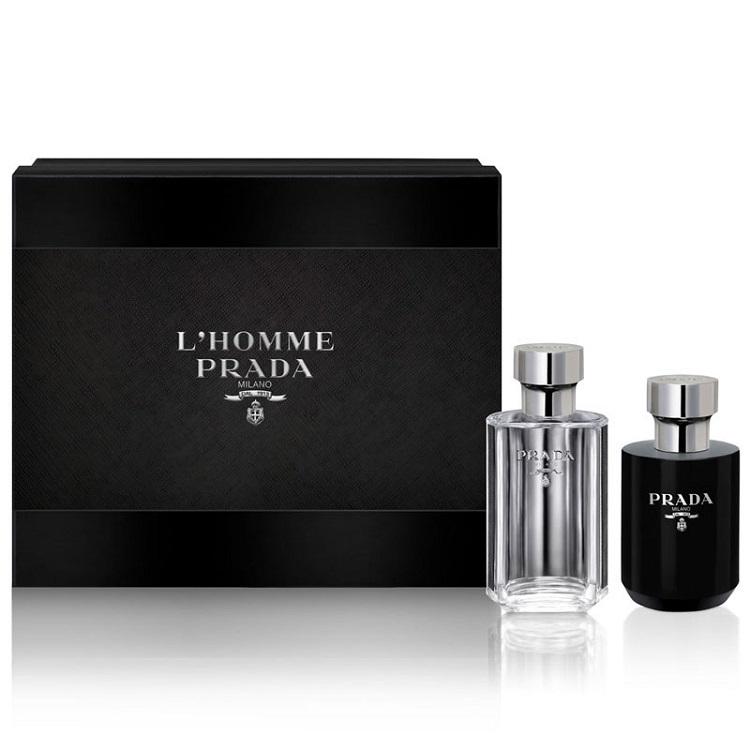 Prada L'Homme Aftershave Gift Set | My Perfume Shop