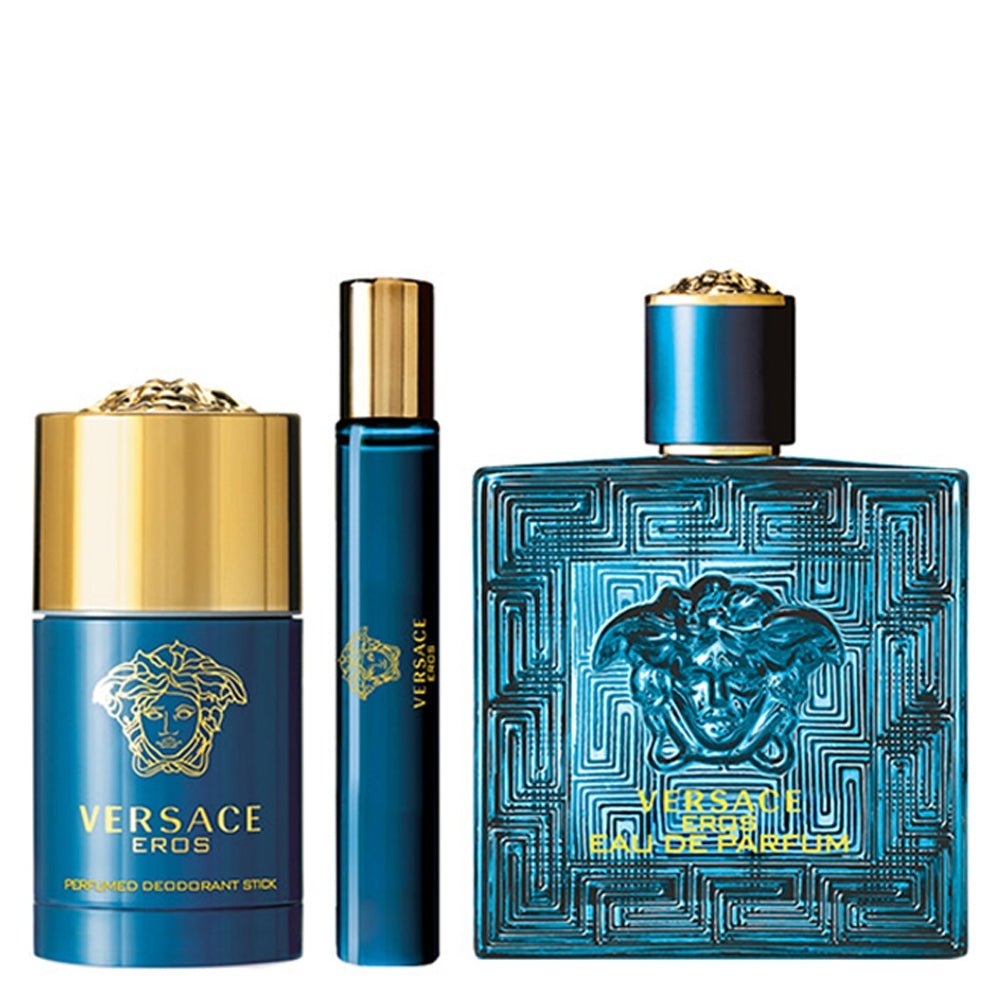 Versace eros men's cologne gift set Outlet